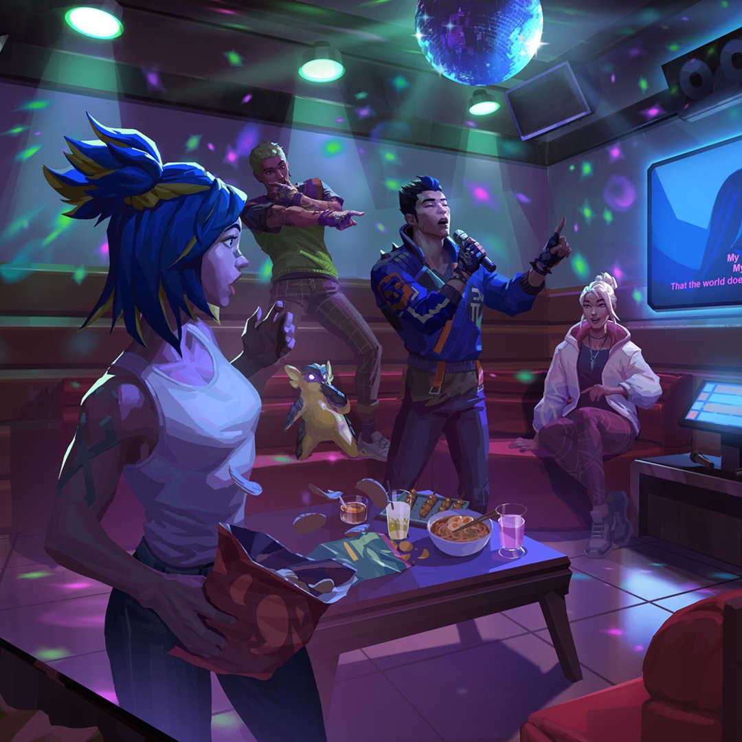 “Yoru, can you and your clones like... harmonize? Ang galing mo” - Neon