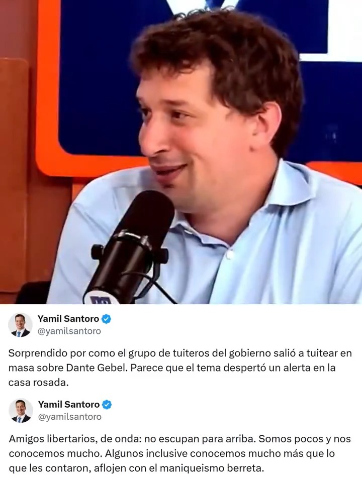 "Yamil": Por los comentarios de Yamil Santoro sobre Dante Gebel
