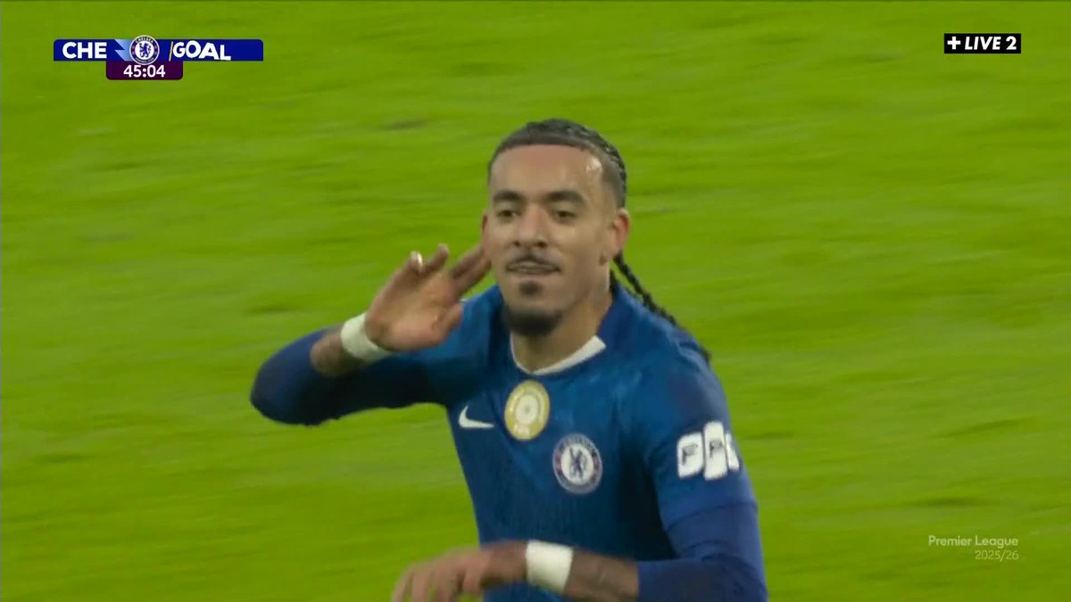 🚨 Malo Gusto 🇫🇷 𝗘𝗦𝗧 𝗘𝗡 𝗙𝗘𝗨 cet après-midi face à Everton !! 🤩💙 21’ 🎯 𝗣𝗔𝗦𝗦𝗘𝗨𝗥 𝗗𝗘́𝗖𝗜𝗦𝗜𝗙 45+1’ ⚽️ 𝗕𝗨𝗧𝗘𝗨𝗥 Ses 2 seuls buts dans sa carrière ont été inscrits cette saison. 🥵 🎥 CANAL+ Foot