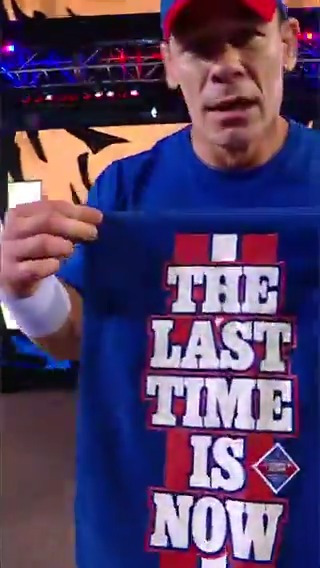 This never gets old 🥹 Don't miss John Cena's last match TONIGHT at #SNME, 8e/5p on Peacock!