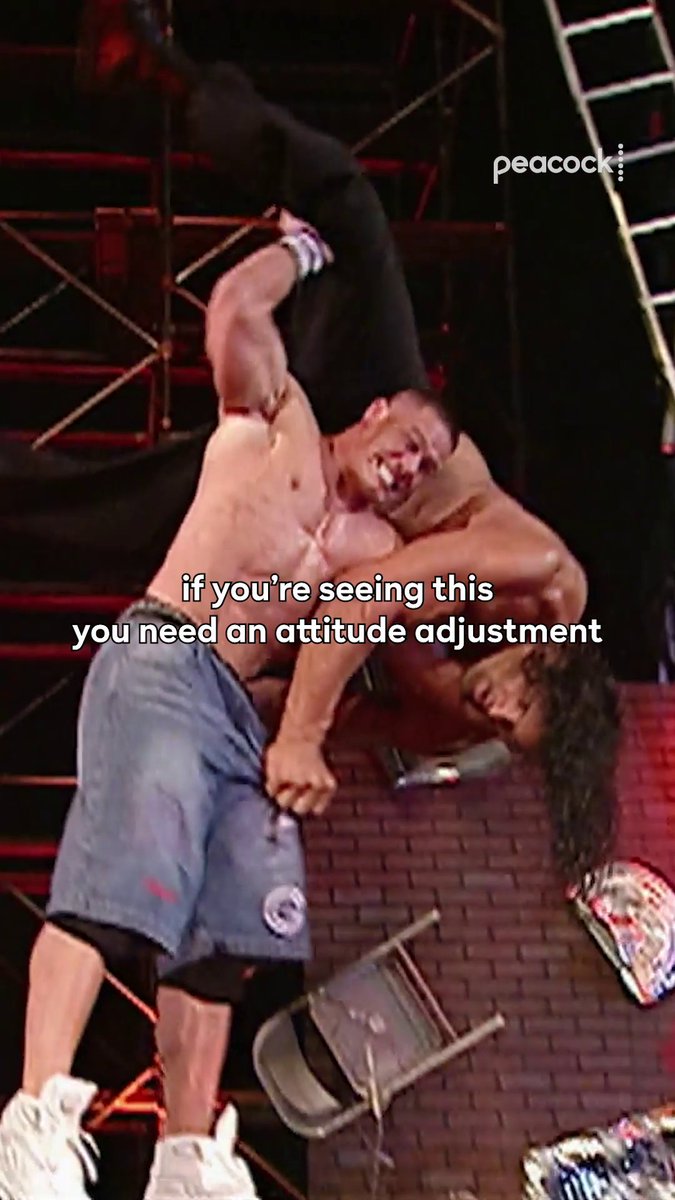 It never gets old. WWE Studios #SNME is LIVE tonight on Peacock.