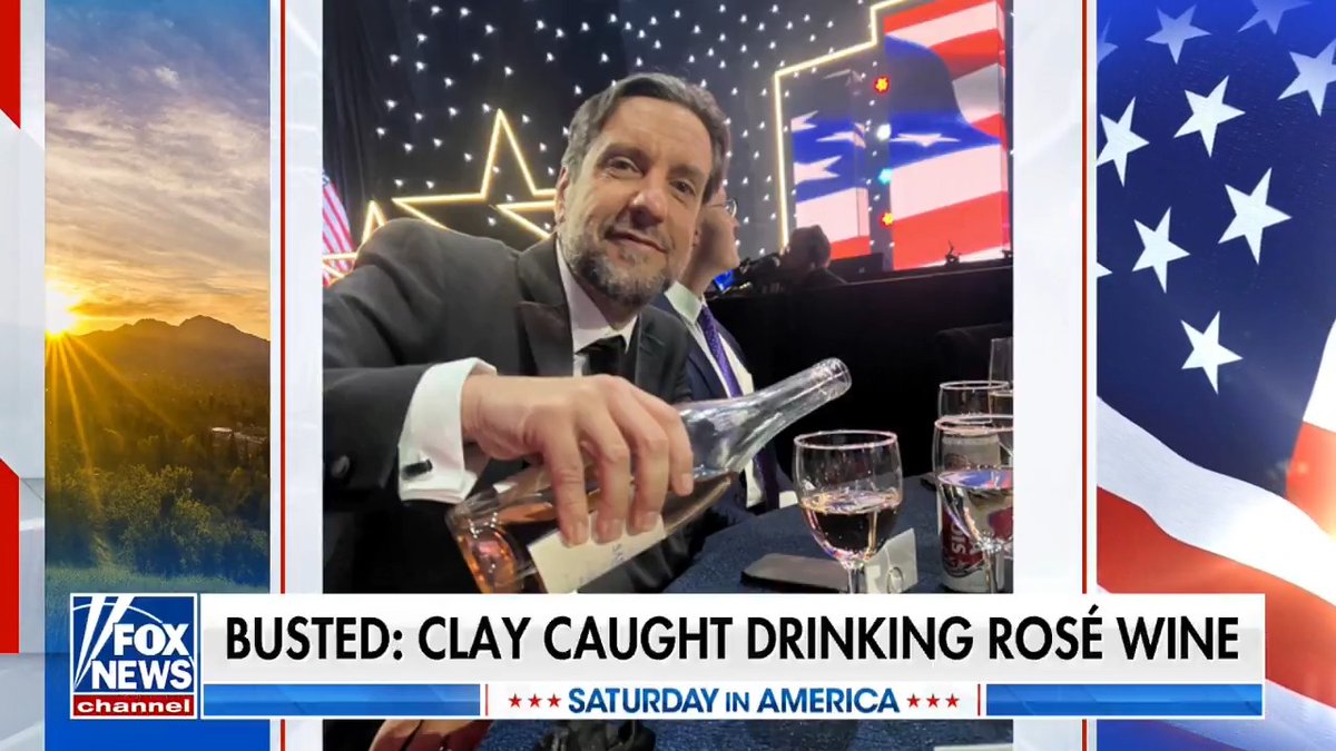 THE BIG REVEAL America Votes: Was Clay at a Football Game or Secretly Sipping Rosé? The Big Reveal Gets Wild Clay Travis