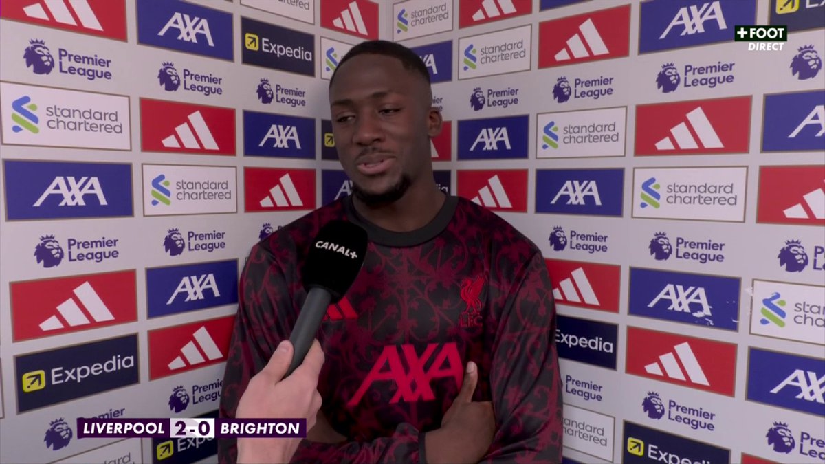 🚨 Ibrahima Konaté 🇫🇷 sur Mohamed Salah 🇪🇬 : « 𝗜𝗟 𝗙𝗔𝗨𝗧 𝗖𝗢𝗠𝗣𝗥𝗘𝗡𝗗𝗥𝗘 𝗟𝗔 𝗙𝗥𝗨𝗦𝗧𝗥𝗔𝗧𝗜𝗢𝗡 𝗣𝗔𝗥𝗙𝗢𝗜𝗦. C’est un joueur que tout le monde aime, 𝗤𝗨𝗘 𝗟𝗘 𝗖𝗢𝗔𝗖𝗛 𝗔𝗜𝗠𝗘. » 🫂 🎥 CANAL+ Foot