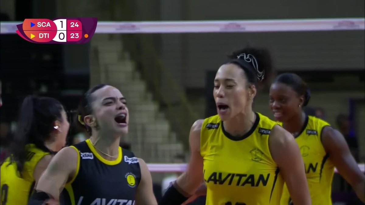 #ClubWCH: NATINHA 🇧🇷 SUPREME! ✨ 📺 Praia Clube 🆚 Scandicci LIVE on VBTV: 🏐 #Volleyball #Volei