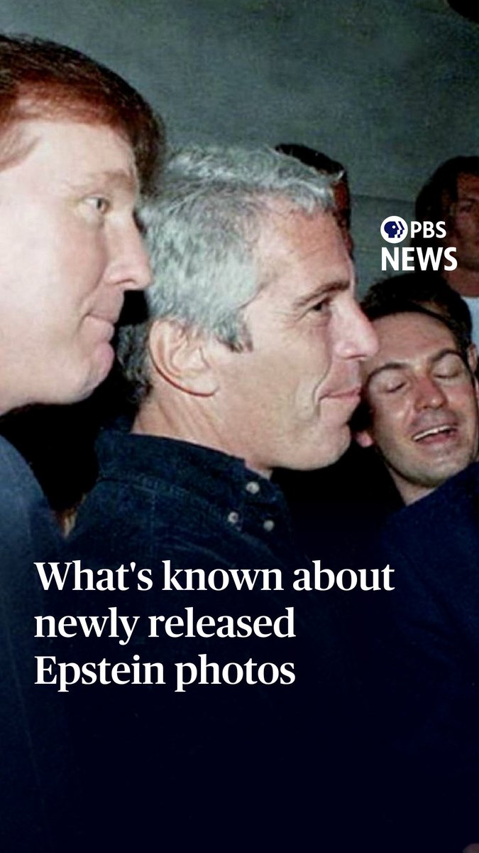 Newly released photos are offering a closer look at the influential and wealthy people who spent time with convicted sex offender Jeffrey Epstein. Democrats on the House Oversight Committee say the batch of previously unreleased images came directly from Epstein’s estate. They include multiple images of President Donald Trump and former President Bill Clinton, among others. PBS News Hour's White House correspondent Elizabeth Landers reports.