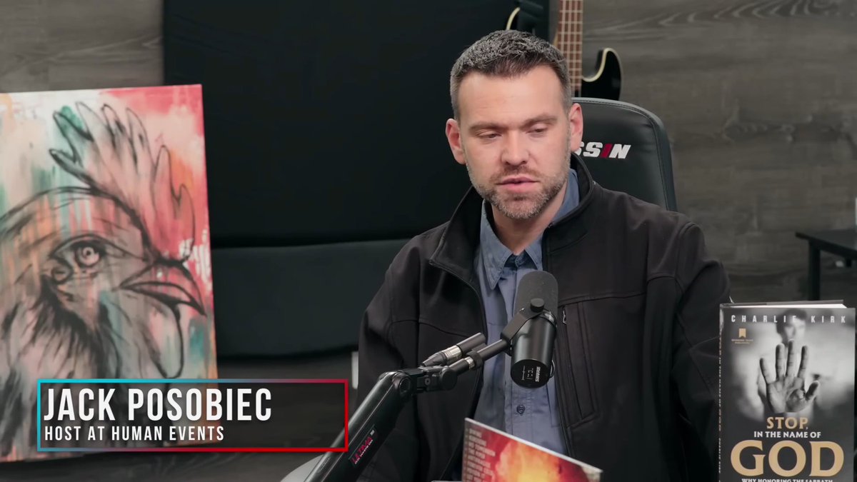Charlie Kirk's last book "Stop, in the Name of God" This book is not about politics, it's about taking a day off to connect with yourself, family, and God