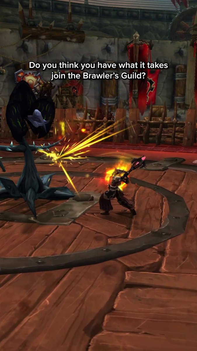 One arena. One enemy. One victor ☝️ Do you have what it takes to join the Brawler’s Guild?