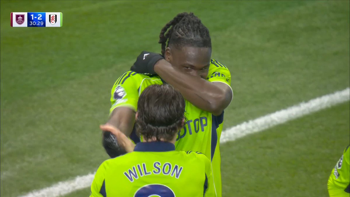 An inch-perfect cross from Harry Wilson is met by Calvin Bassey and Fulham are in front again! 🔥
