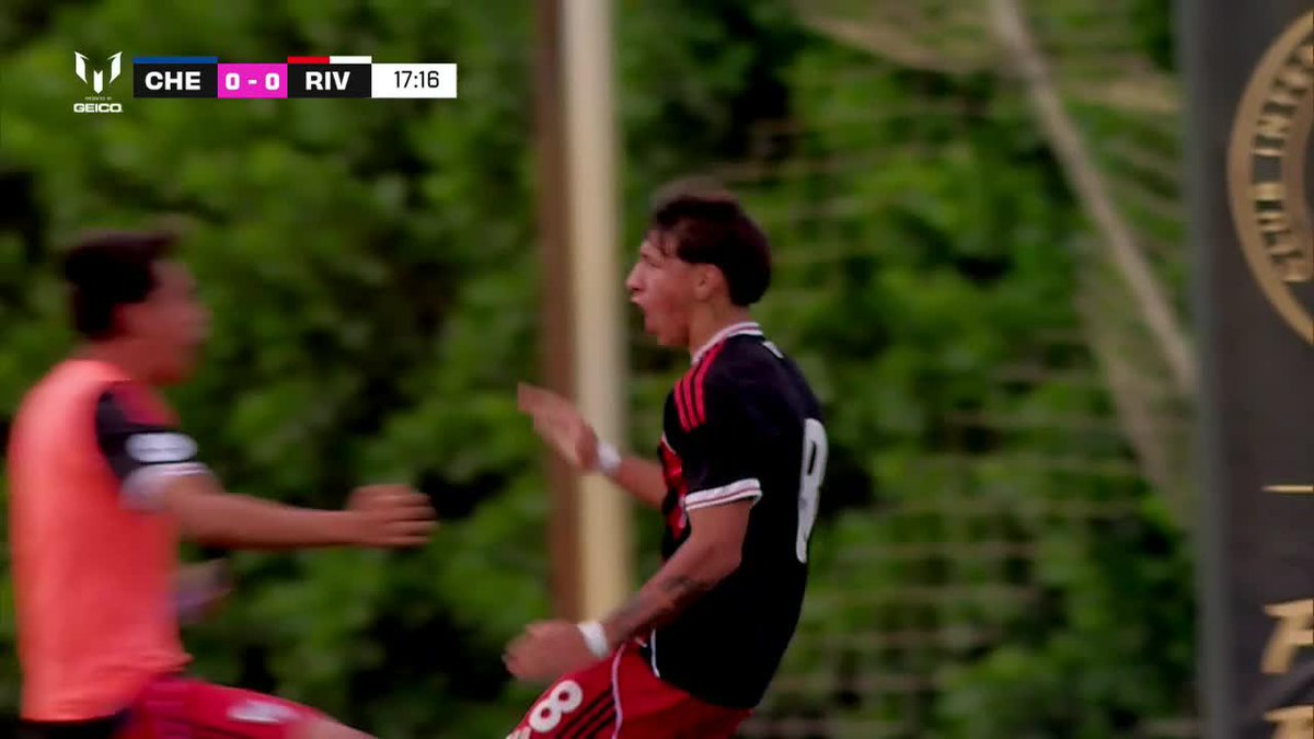 ⚽️ GOLAZO DE SAYAGO PARA EL 1-0 DE RIVER SUB-16 ANTE CHELSEA