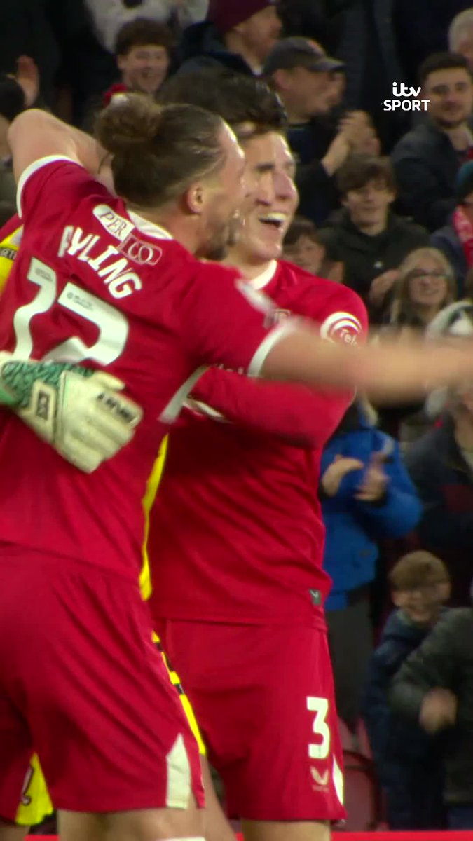 BORO GO ROUTE ONE. Sol Brynn assist. Morgan Whittaker on his left foot. So much to love about this goal 😍