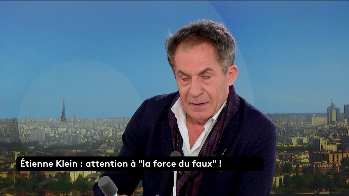 🔴 Désinformation : "Notre cerveau aime le faux : il est plus simple, moins décevant que la vérité. Les algorithmes nous enferment dans ce que nous croyons déjà, et cela transforme profondément notre rapport au monde", observe Étienne Klein. #ToutEstPolitique #canal16