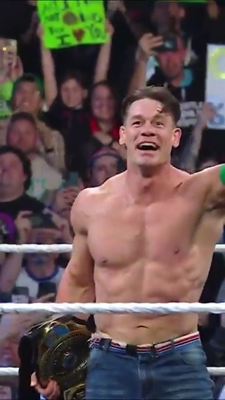 An unforgettable night for THE GOAT 🐐🏆 Don't miss John Cena's last match TONIGHT at #SNME, 8e/5p on Peacock!