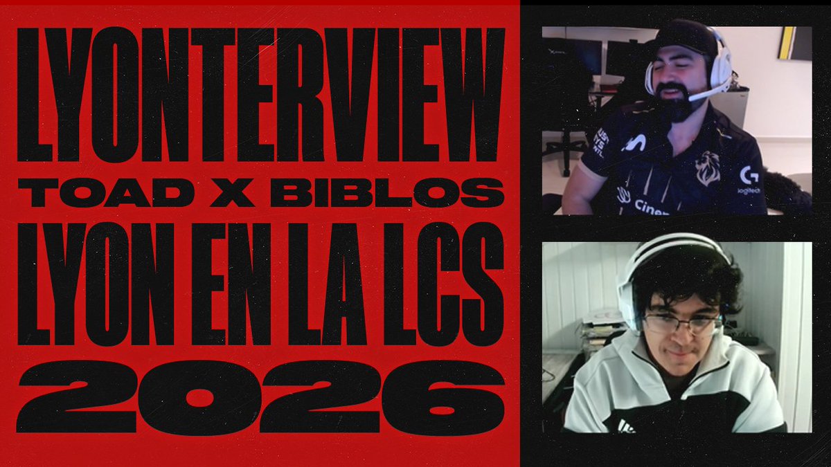 ¿Cómo se logra el fichaje de Inspired? ¿Cómo llega Berserker? ¿Porqué Isles? ¿Qué pasó este 2025 y cómo se vislumbra el 2026? Esto y más en la conversación que tuvo LYON Toad con Biblos. Ya disponible en nuestro YT.