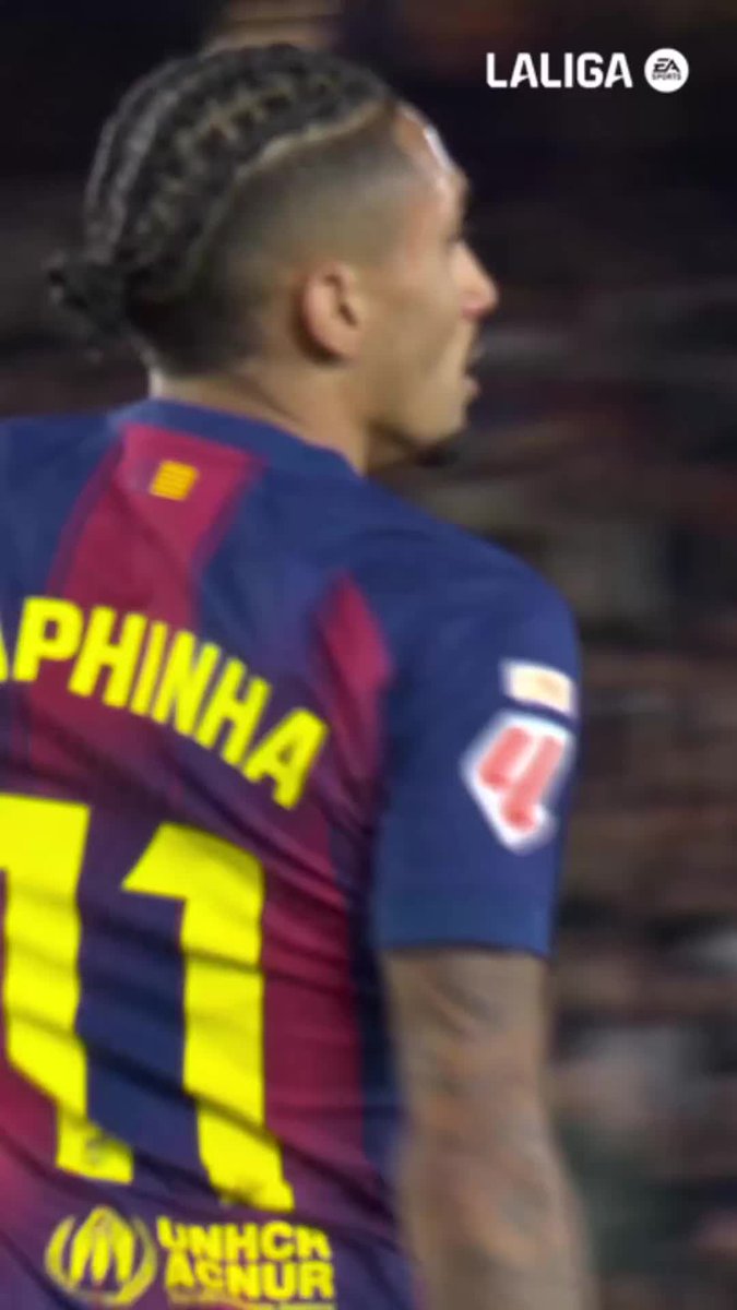 Raphinha is clutch. #laligahighlights