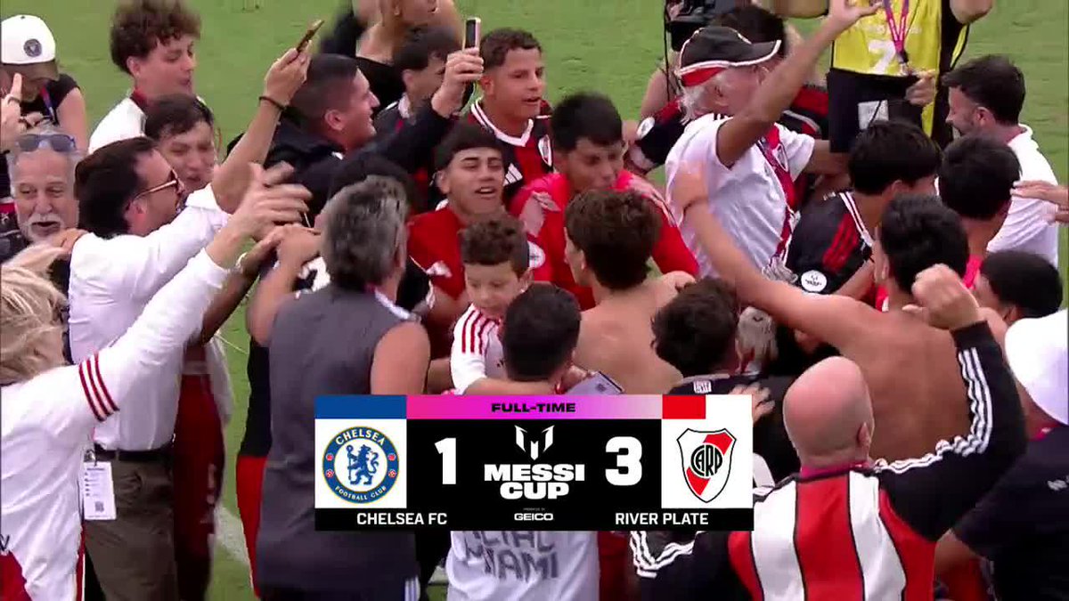 #MessiCup: Porque River derrotó al Chelsea y avanzó a la final