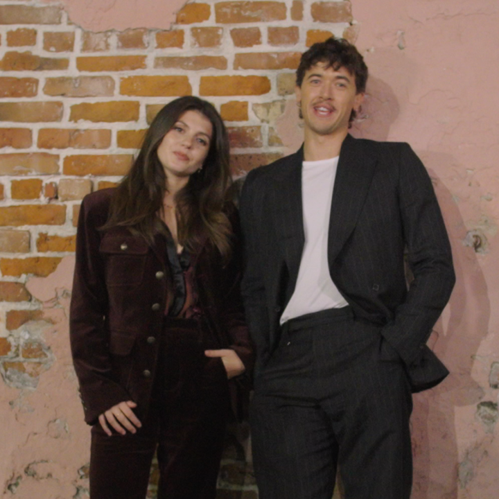 Let's go record shopping with Poppy and Alex 🎥: Emily Bader and Tom Blyth in New Orleans for People We Meet on Vacation