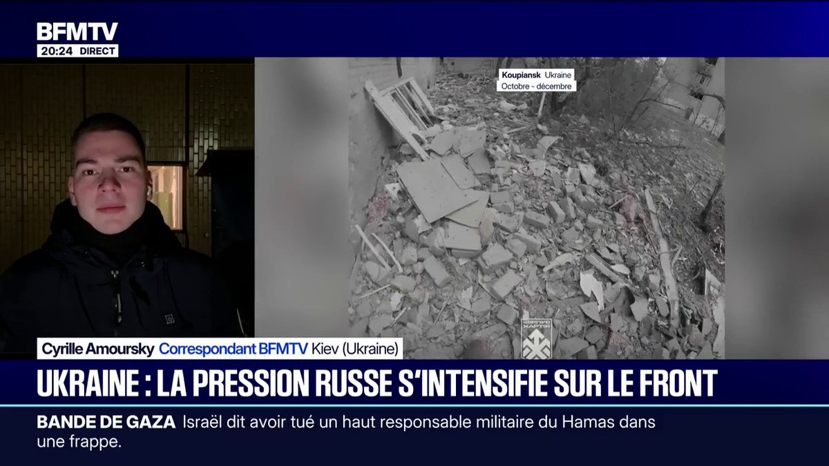 Guerre en Ukraine: la pression russe s'intensifie sur le front