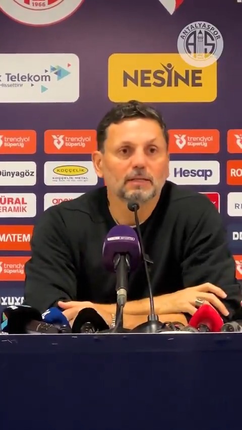 🎙 Teknik Direktörümüz Erol Bulut, Galatasaray maçı sonrası açıklamalarda bulundu. #HesapcomAntalyaspor #SevdamızAntalyaspor