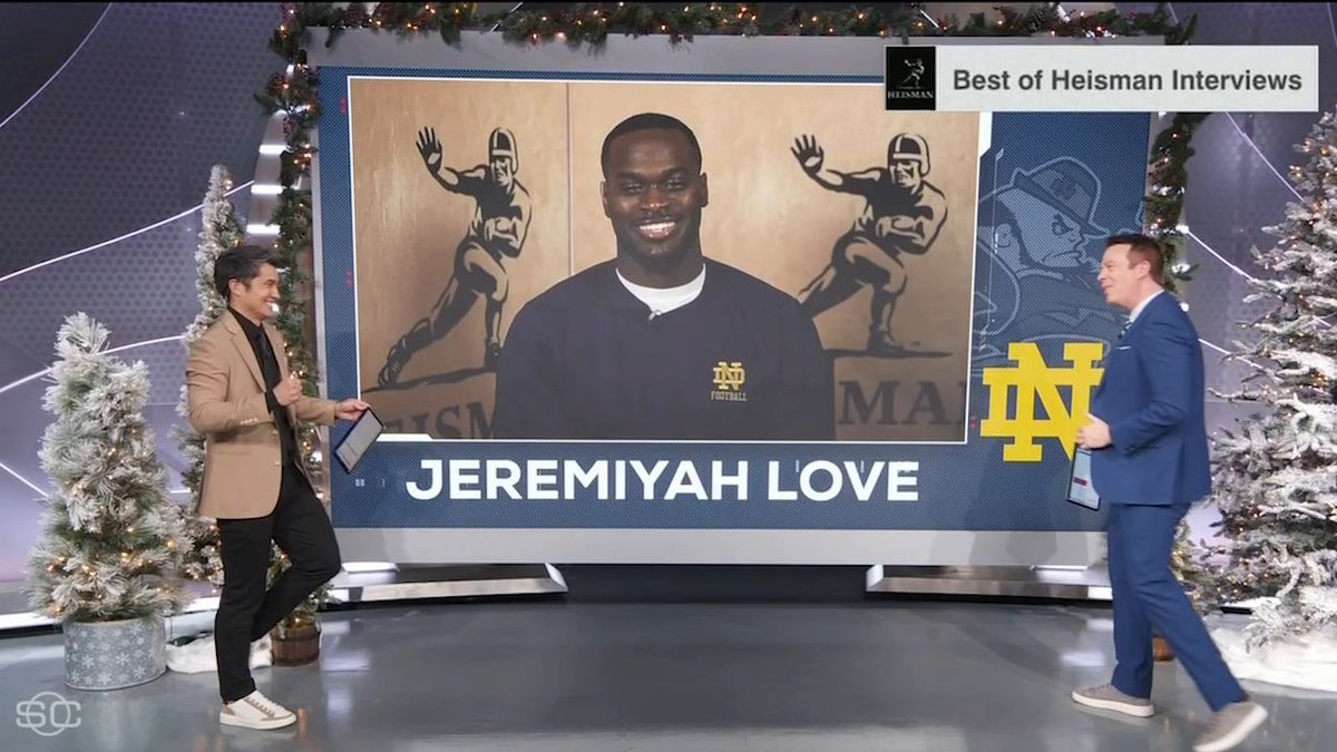 One of these men will take home college football's highest honor tonight 👀 Gary Striewski and Randy Scott present "Best of Heisman Interviews" 🤩 🏆