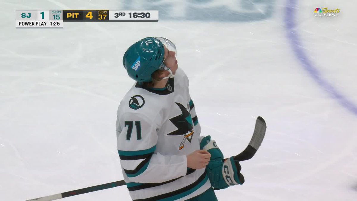 Will Smith left the game after this hit and Celebrini IMMEEDIATELY stood up for his teammate 😳