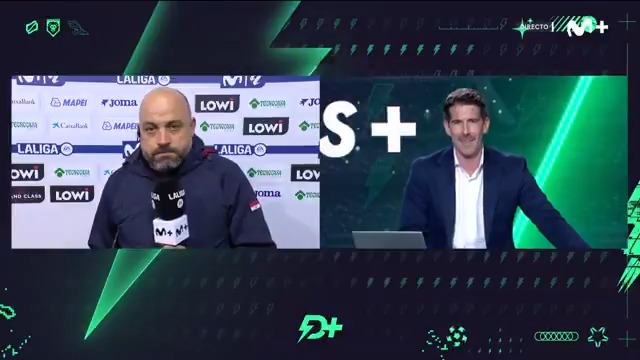 Un inicio histórico. Y él se quita mérito para hablar de los jugadores. 🎩 Simplemente... Manolo González. #DeportePlus