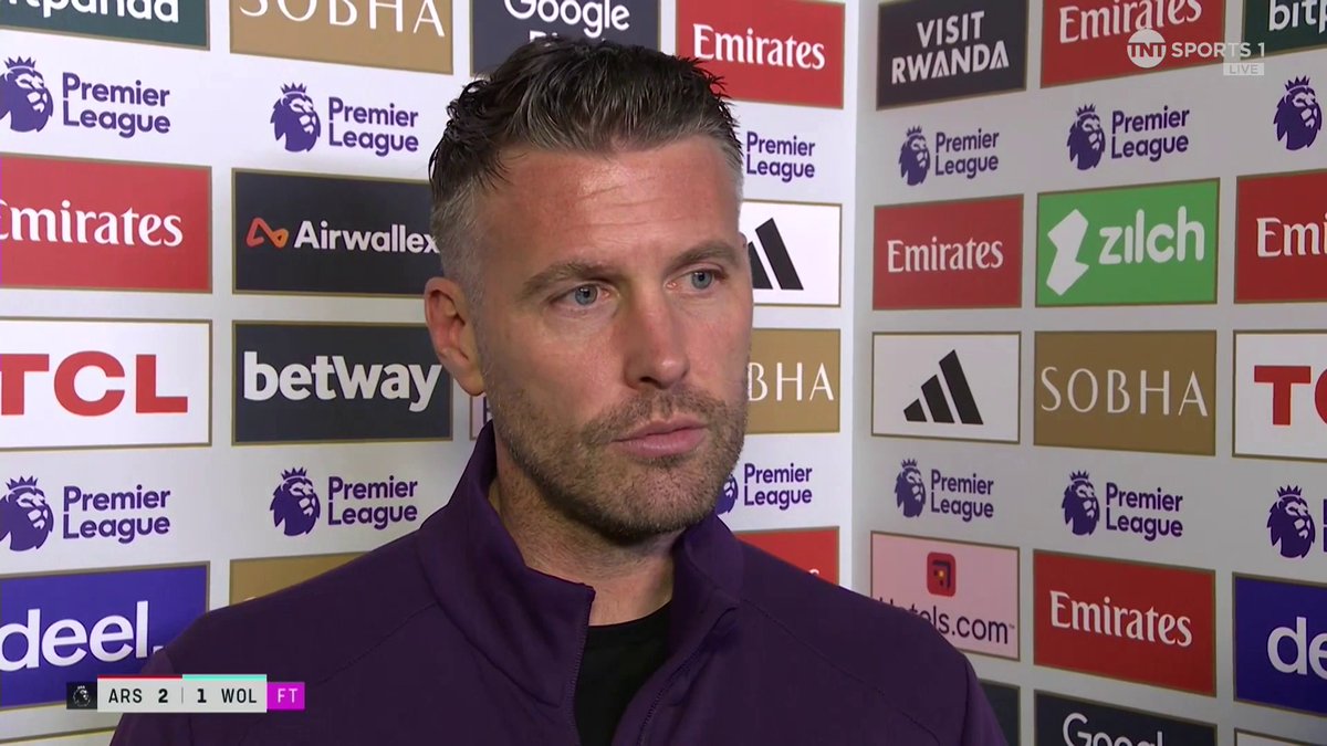 "It was our fault" Rob Edwards reflects on a tough late defeat to Arsenal... 🎙️ Liam MacDevitt TNT Sports &amp; discovery+ UK
