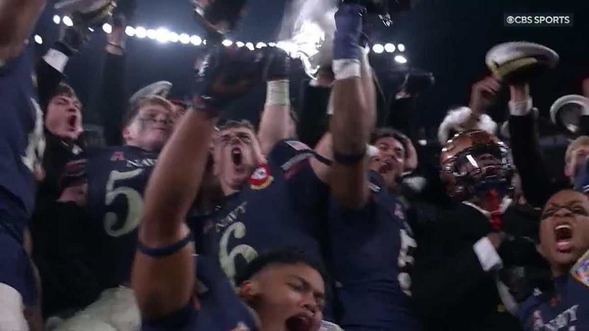 Navy sings second The best tradition in college football