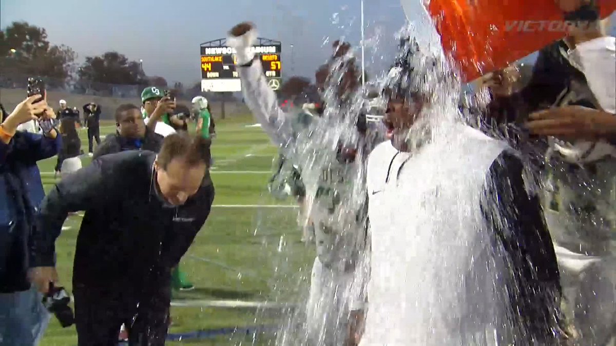 "WE HERE. WE ARE GOING TO BE A DANG LEGACY. LOVE THESE KIDS" A very proud Coach Mathis after tonight's win against Southlake 🔊 DeSoto Football | #TXHSFB
