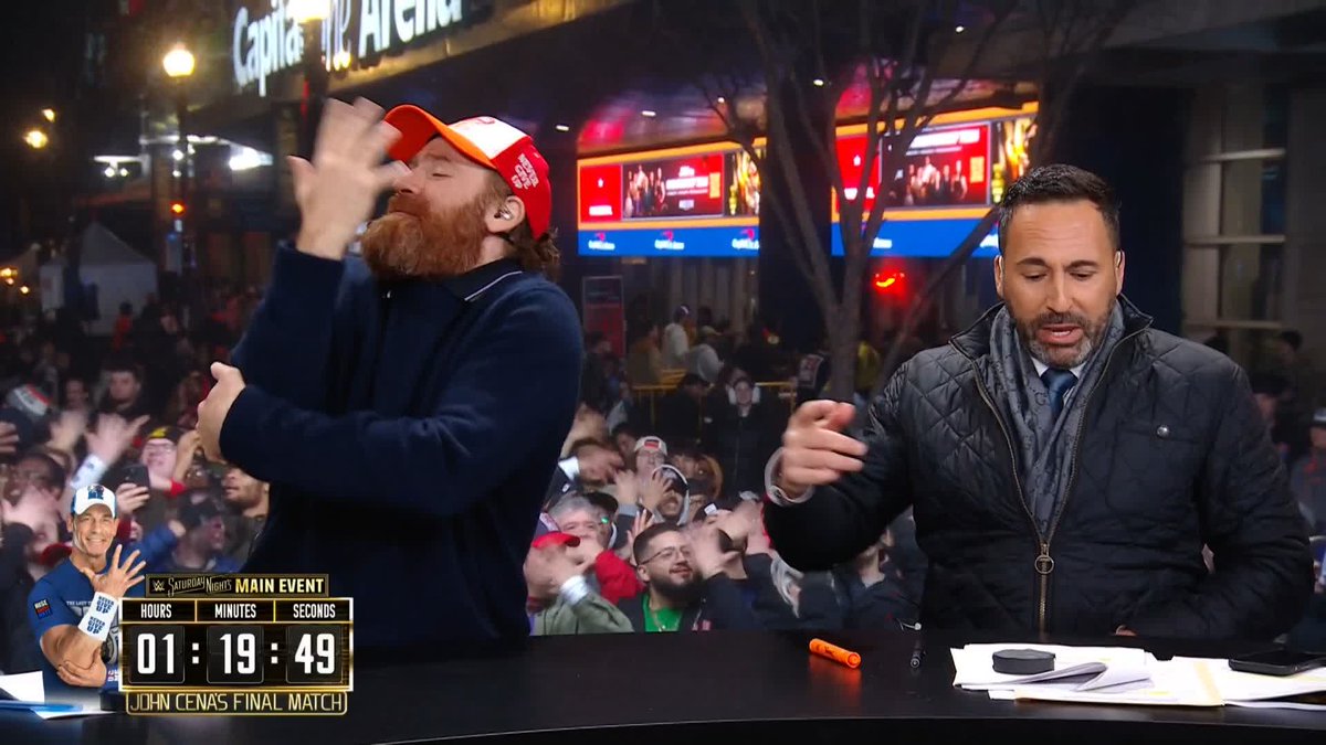 .Sami Zayn is a vibe right now 🤣 👋