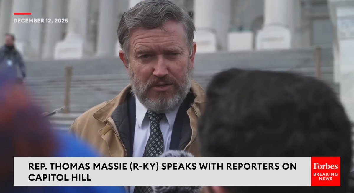 I spoke with Jay O'Brien, @erinkyspectrum, and Ali Vitali on the House steps to discuss how my bill to release the Epstein files is working, while still protecting victims’ privacy. Credit to @forbestvnews for footage.