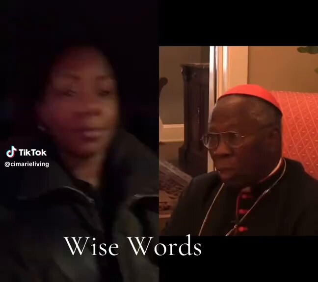 “𝗪𝗶𝘀𝗲 𝘄𝗼𝗿𝗱𝘀.” Listen carefully. This is what conviction sounds like. ✝️