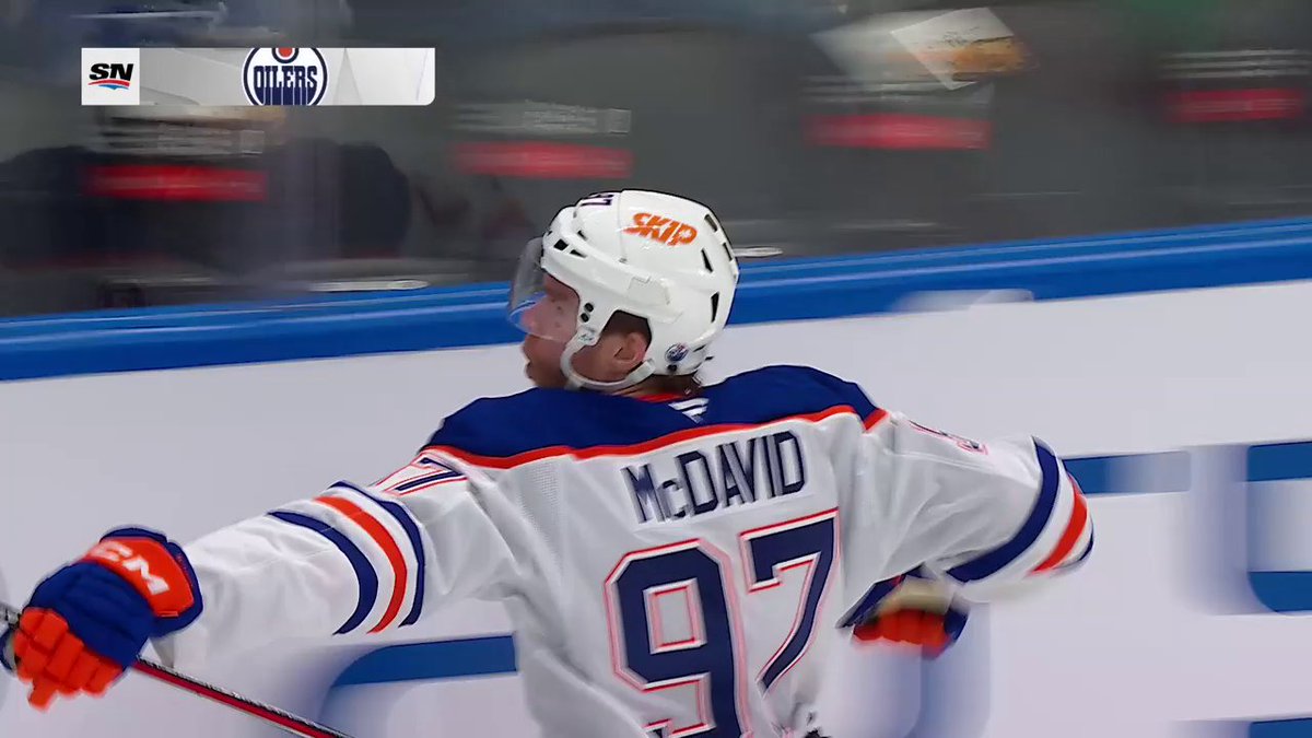 CONNOR MCDAVID WASTES NO TIME 😮‍💨 📺: Sportsnet or stream on Sportsnet+ ➡️