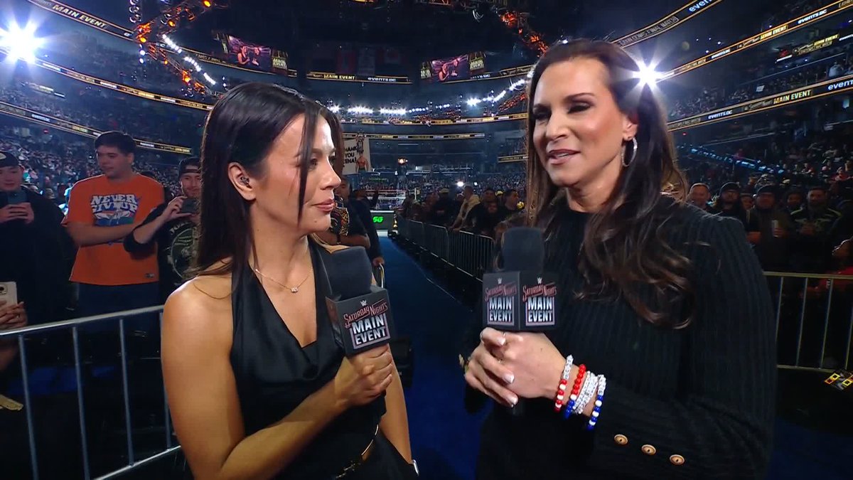 "A million things make John Cena special." Stephanie McMahon is ready for a special night ahead for John Cena 👏