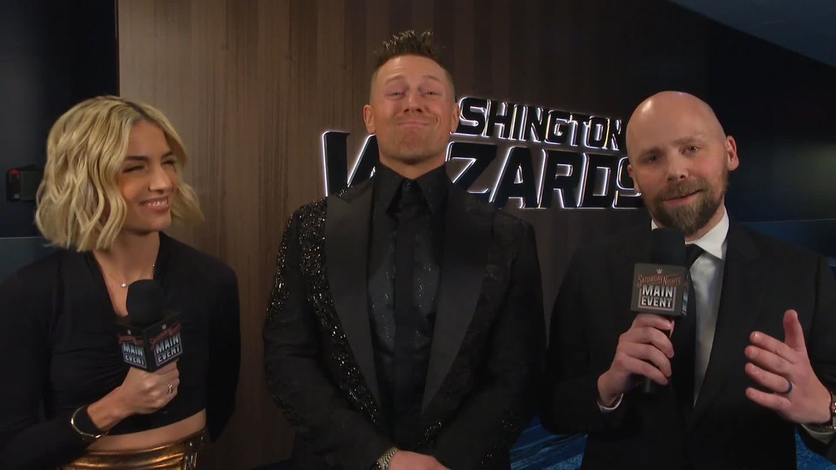 .The Miz is FIRED UP about tonight... 😅