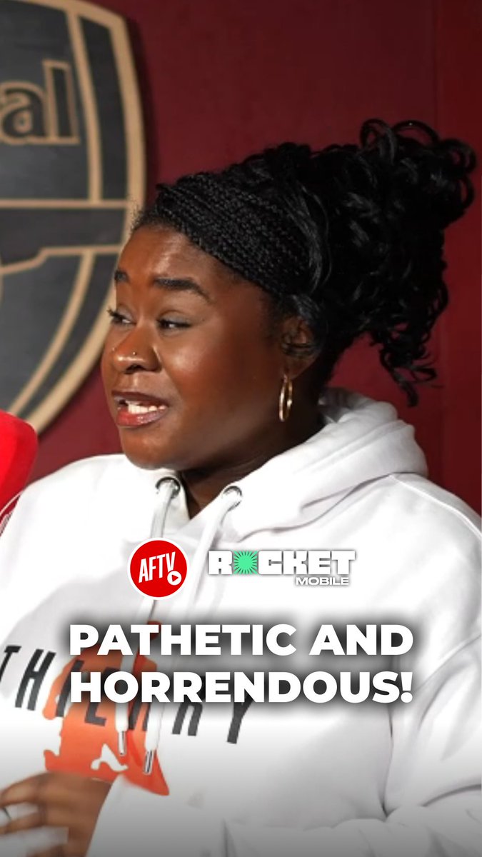 Kenyah's weekend was 𝐑𝐔𝐈𝐍𝐄𝐃 because of the poor performance today! 😥 Get unlimited data, calls, and texts for just £16 a month! Switch now to Rocket Mobile 👉 #ad UK only. T&Cs apply. #FanCams #Arsenal #AFC #ARSWOL #PremierLeague