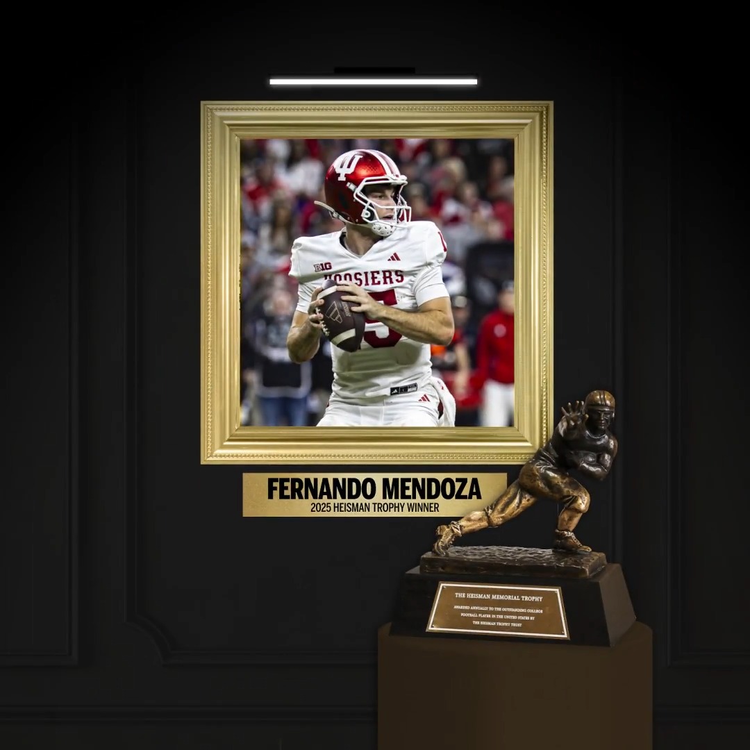 Forever a Hoosier. Forever a Heisman. #HeisMendoza