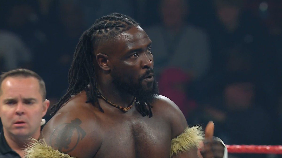 Oba Femi did not come to play! 😲 Oba Femi wwe