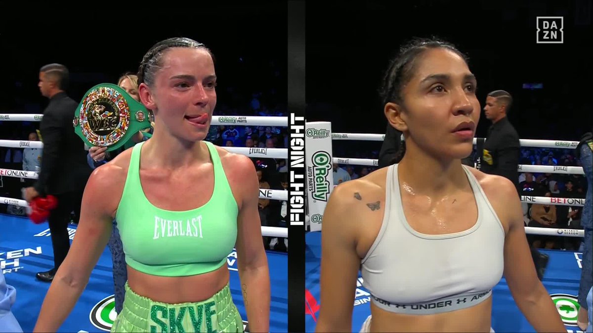 Skye picks up the W via UD 🏆 #PachecoSadjo | LIVE NOW | LIVE on DAZN ⬛