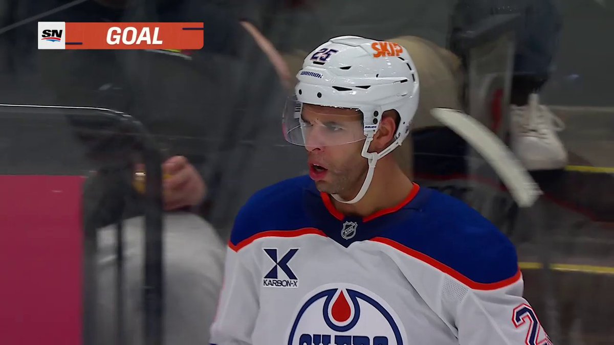TIC-TAC-TOE 🎯 Darnell Nurse gives the Edmonton Oilers the lead! 📺: Sportsnet or stream on Sportsnet+ ➡️