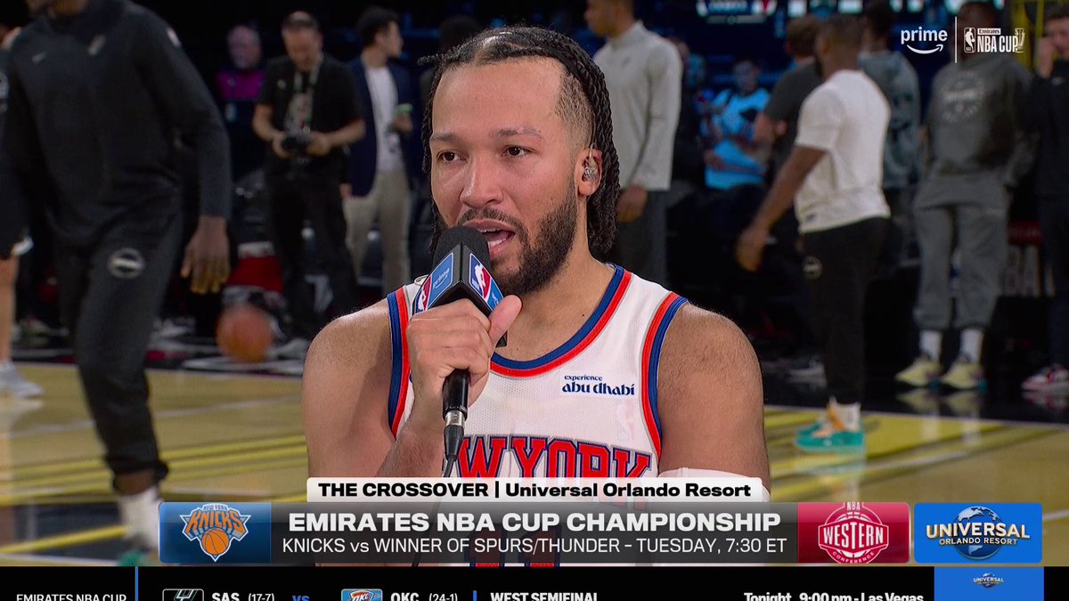 "I work way too hard not to be confident ... my game is unique." Jalen Brunson tells the crew about the parts of his game that keep getting better.