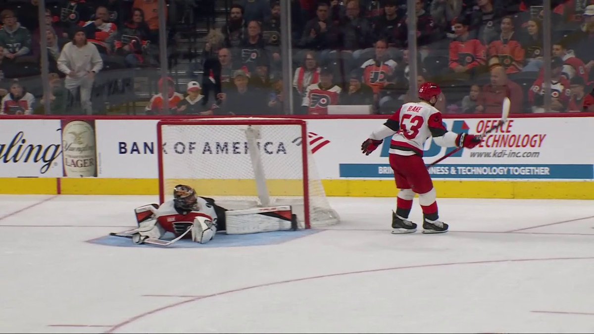 Jackson Blake wins it for the Carolina Hurricanes in shootout! 🌪️