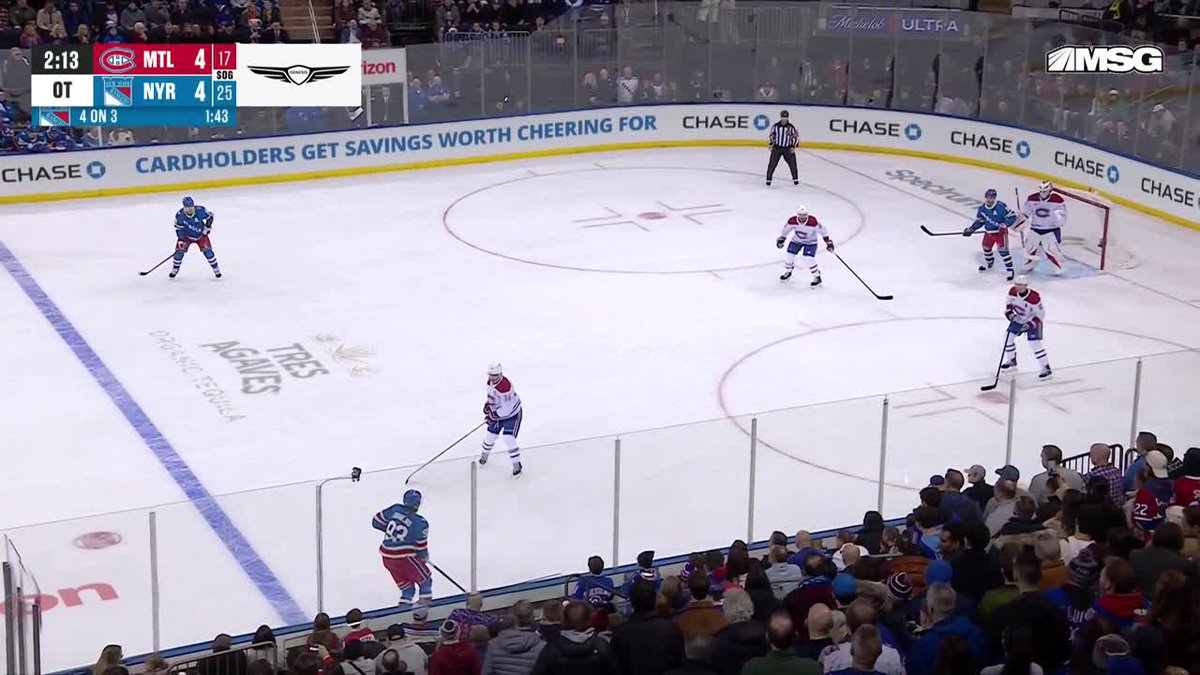 J.T. MILLER 🗽 He gives the New York Rangers the extra point in Energizer overtime!