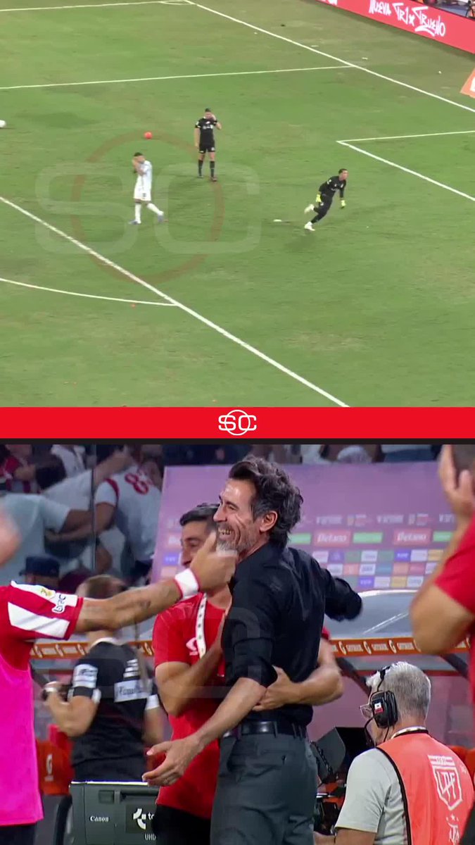 LA TRANQUILIDAD DEL CAMPEÓN: así reaccionó Edu Domínguez al penal errado de Pardo, que le dio la consagración a Estudiantes en el #TorneoClausura.