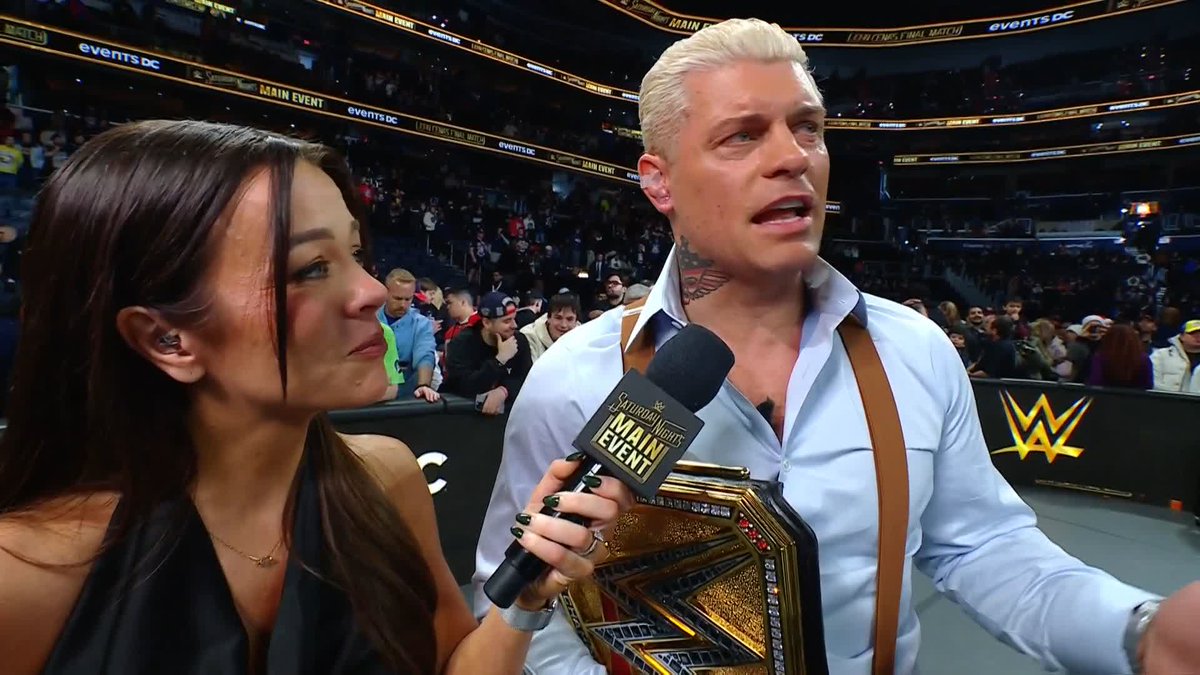 "When it's that good, you don't want it to end." The reality of John Cena's last match has kicked in for Cody Rhodes. 🥹
