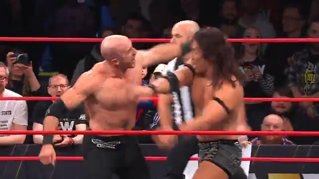 The two Blue League Point Leaders COLLIDED in a battle of World Champions in the #AEWContinentalClassic! Watch the #AEWCollision replay RIGHT NOW on @SportsOnMAX!
