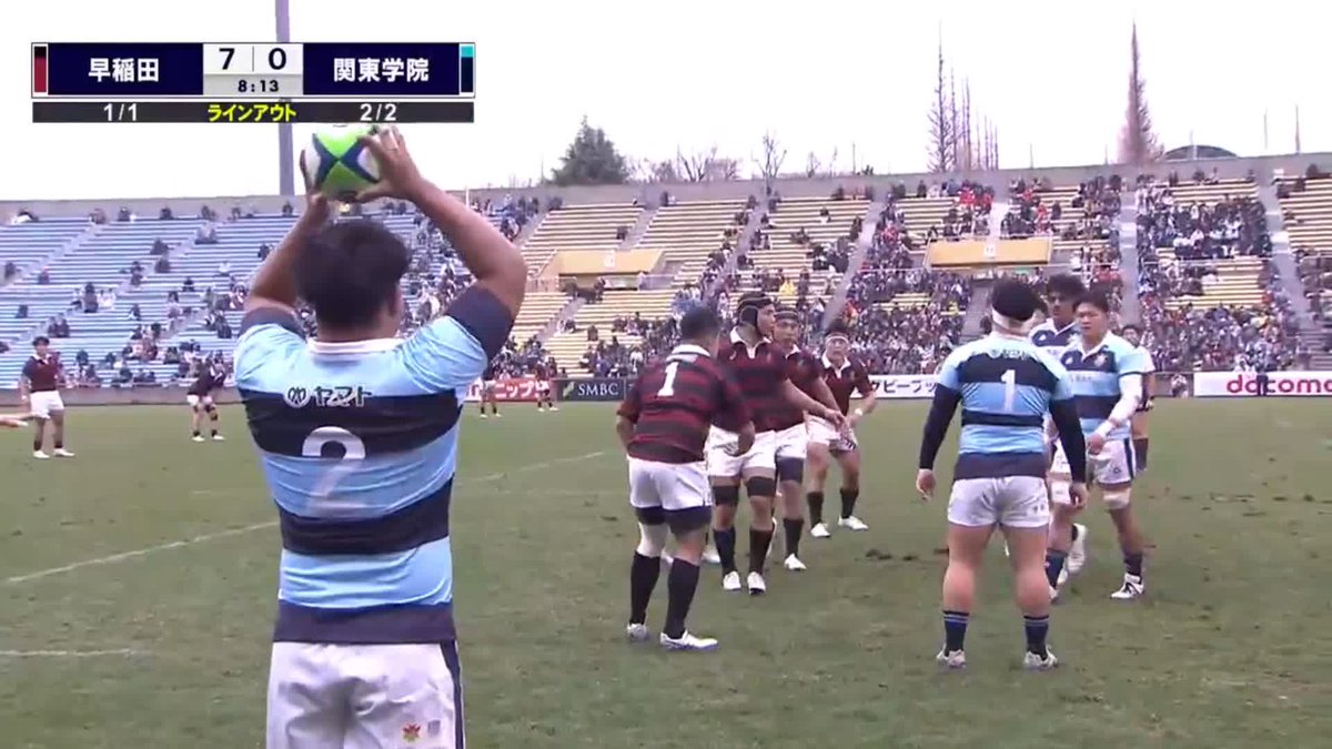/ 先制トライ! \ 矢崎由高選手が華麗なステップを魅せる!✨ 🏉全国大学選手権 25/26 3回戦 #早稲田大学 🆚 #関東学院大学 📺J SPORTSオンデマンドでLIVE配信中