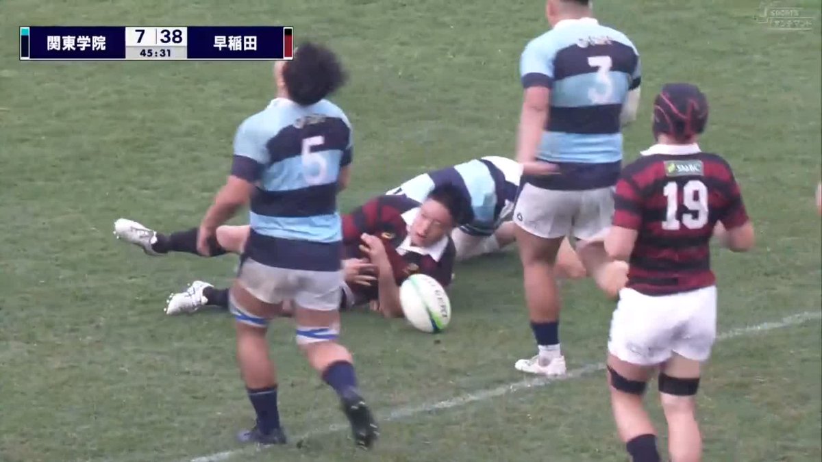 / リードを広げる! \ 勝矢紘史選手が抜け出してトライ! 後半の初得点!🔥 🏉全国大学選手権 25/26 3回戦 #早稲田大学 🆚 #関東学院大学 📺J SPORTSオンデマンドでLIVE配信中