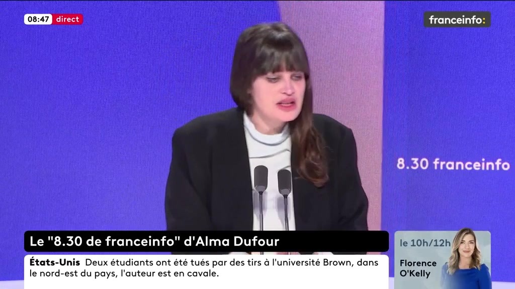 🔴 Guerre en Ukraine ➡️ La France insoumise "est pour une position de désescalade, on a toujours été pour la solution diplomatique en Ukraine", assure Alma Dufour.