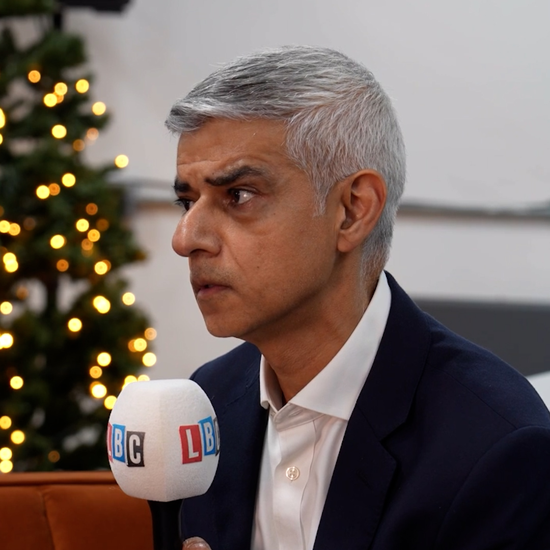 'They’re articulating feelings that I’ve got.' Sadiq Khan tells Lewis Goodall he believes claims that Nigel Farage was racist while at Dulwich College are 'credible and believable'. The Reform leader says he "never directly racially abused anybody".