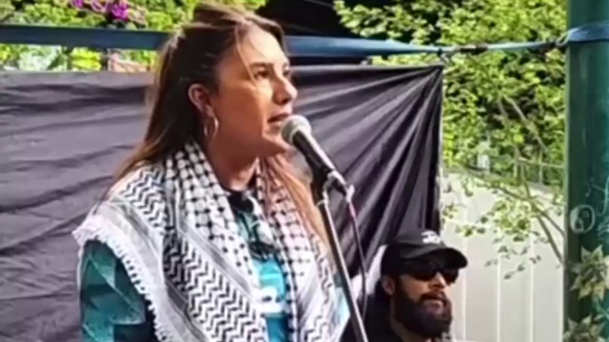 Pro-Palestine Senator in Australia threatens to burn down Parliament for 'Palestine'.